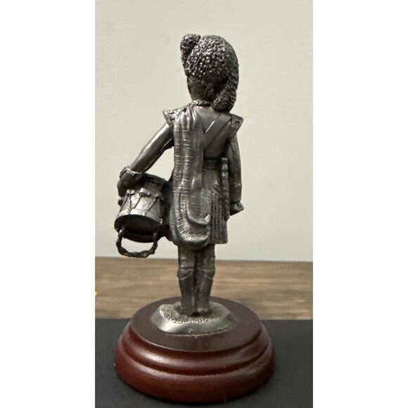 Piper Craft Gordon Highlander Drummer Pewter Figurine| Scotland | 4” Tall - Picture 6 of 7